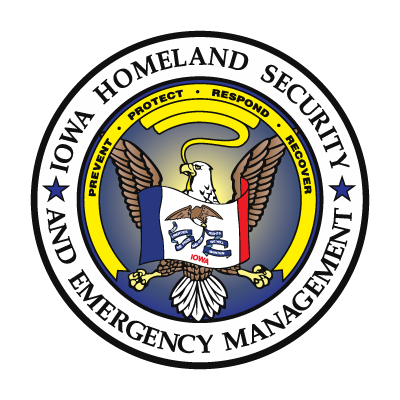 Iowa Homeland Security & Emergency Management Department Logo